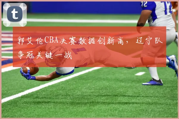 郭艾伦CBA决赛数据创新高，辽宁队争冠关键一战