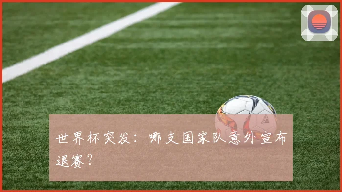 世界杯突发：哪支国家队意外宣布退赛？